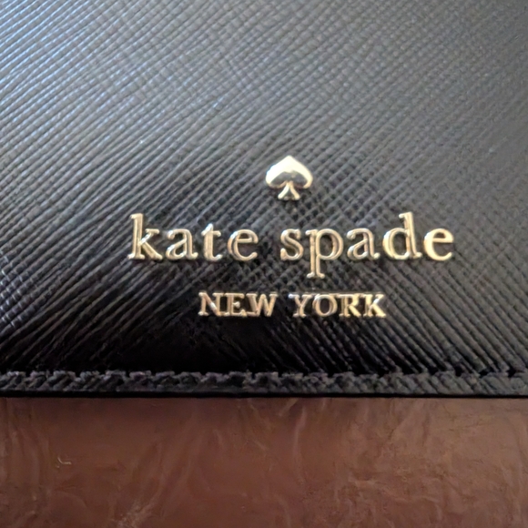 Kate Spade Elegant Black Card Holder - Picture 3 of 6